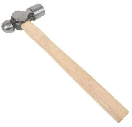 WHAMVOX Langstiel Zimmermannshammer 1,4 Kg Mit Holzgriff Stahlkugelkopf Nagelhammer Profihammer Für Heimwerker Und Schreiner Mehrzweckwerkzeug Für Reparaturen