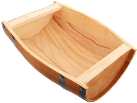 UKCOCO Vintage Weinfass Wanddeko Halbtonne Aus Holz Retro Halbbuckel Wein-dekorative Holzfässer Handwerk Bar Ornament Für Weinliebhaber Weinlager Wanddekoration