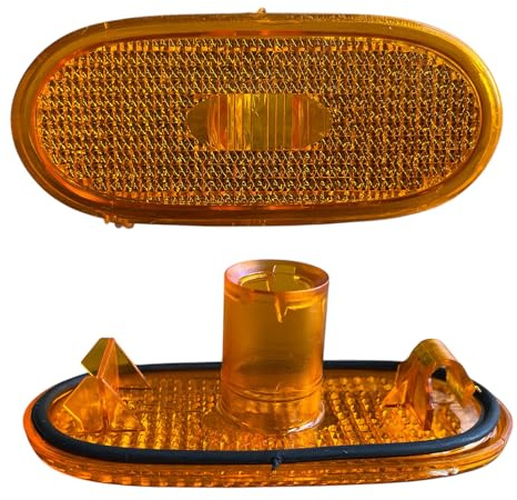 Pinochukka 1 x Side Marker Light Lamp Lens Amber for Mercedes Sprinter W906 Volkswagen Crafter [2006-2017] 0038202956, A0038202956, 2E0945061C