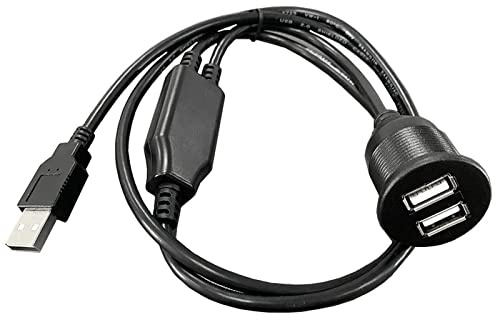 Lerpwige Schnelleres Und Effizienteres Ports USB Panel Unterputz Autozubehör Unterstützt Datenübertragung Oder Power Charging Auto USB Ladegerät Adapter