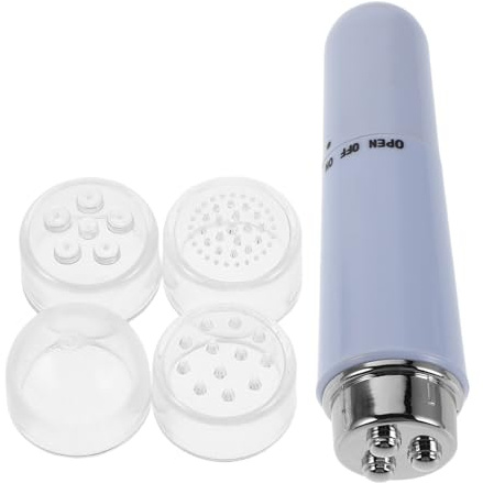 Vaguelly Massaggiatore Elettrico per Occhi Compatto e Portatile, Rullo in Plastica per Massaggio Oculare, Dispositivo la Cura del Viso Contro Occhiaie e Gonfiore, per Casa, Ufficio