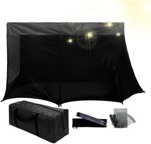 Campingzelt Für Autos - Wasserdichter Und Sonnenschutz Unterstand Für Camping,Winddichtes Auto-Heckzelt Mit Den Maßen 320x198x195 cm,Für Outdoor-Aktivitäten Wie Wandern Reisen Und Angeln Am