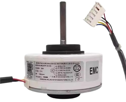 for Air Conditioner Indoor Unit DC Fan electronic starter WZDK20-38G DC280V 20W 1800r/min ZKFP-20-8-6 Conditioning Parts