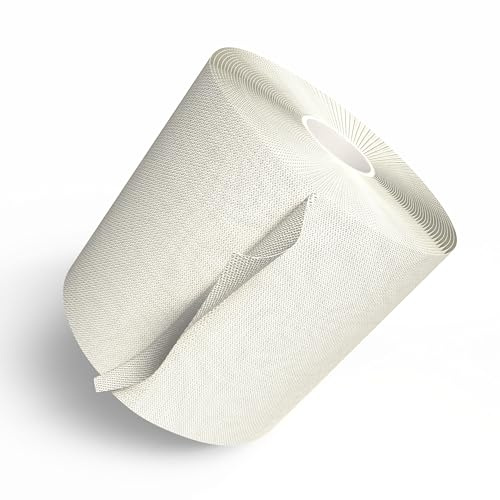 Horn Medical Horn-Haft fein color - Kohäsive Fixierbinde, weich, rutschfest, hautverträglich, selbsthaftend, Weiß (8 cm x 20 m)