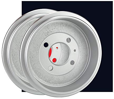 JP GROUP 2x Bremstrommel 1263500400 Hinterachse rechts | Kompatibel mit: OPEL COMBO Kasten/Großraumlimousine, CORSA A CC, CORSA A Kasten/Schrägheck, CORSA A TR, CORSA B
