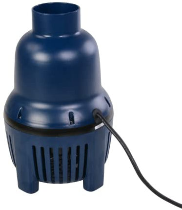AquaForte HighFlow HF 16.000 Teichpumpe, 75 Watt, maximaler Durchfluss 16 m3 pro Stunde, Förderhöhe 2 Meter, Ausgang 75 Millimeter, Extra oher Durchfluss, Geeignet für Koi-Teiche und Fischzucht