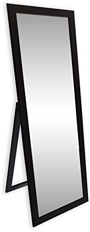 Ramix STANDSPIEGEL, Stehender Spiegel, 160 x 50cm, 50 x 160cm, Schlafzimmer,Wohnzimmer,Flur und Garderobe, Rechteckig, 4 Farbe Optional, Schwarz Matt