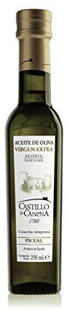 CASTILLO DE CANENA - Spanisches Natives Olivenöl Extra Reserva Familiar Picual (Picual Familienreservat) - 250 ml