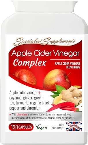 Specialist Supplements Apple Cider Vinegar Complex, 120 Capsules