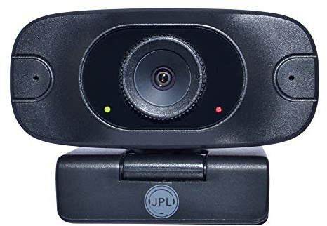 JPL Vision Mini+ USB-A, Webcam Pro HD 1080p, avec Cache de confidentialité Interne et Adaptateur USB A vers C Inclus (idéale pour Les Travailleurs à Distance, Les employés de Bureau, Les étudiants