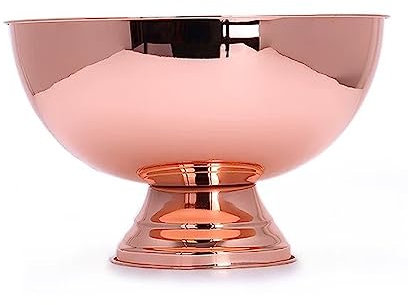 Champagnehink Roséguld ishink i rostfritt stål Isolerad ishink Stor förtjockad ishink for företag och familjefest, 13,5L Öl, dryck och vinkyl