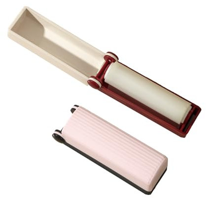 Iilnlaty Set of 2 Reusable Lint Rollers – Portable Washable Pet Hair Remover,Reusable Lint Rollers are Easy to Carry,for Clothes and Office Use