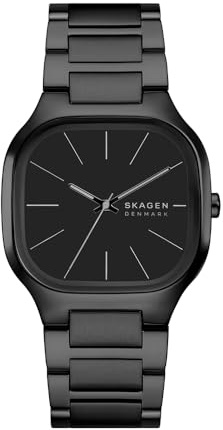 Skagen Mellem Klocka för herr, Quartz trehandsverk med armband i rostfritt stål