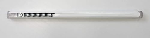 Corredocasa Bacchetta Estendibile per Tende o Tendine a Molla Interna Regolabile Bastoncino in Alluminio Adatti per Casa Albergo o B&B Colore Bianco in Diverse Misure (56-90 cm)