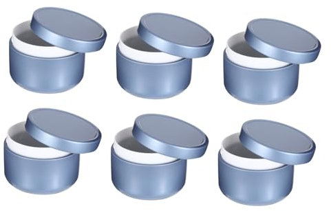 Warmhm 10pcs Small Round Metal Tea Cans Tinplate Tea Leaf Jars for Kitchen Storage Jars Caddy