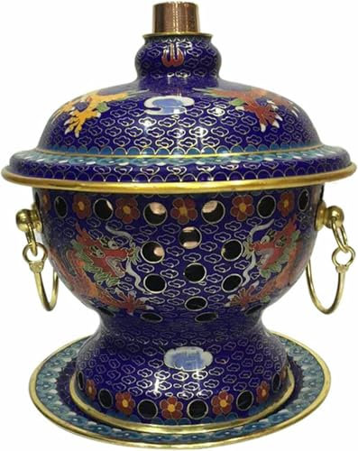 Hot Olisonné Pot - Small Hot Pot Olla for Food and Alcohol, Individual Home Oil, Hot Pure Copper Pot, Friction Dish, 18 Cm ~/