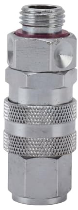 ANKROYU Hochdruckreiniger-Adapter, 360-Grad-Drehgelenk, Messing, komplett aus Kupfer, G3/8-Gewinde, Rohr, verwicklungssicherer Drehgelenk-Adapter für Garten, Rasen, Bauernhof,