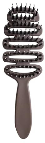 Peine de pala, cepillo de pelo, masajeador de cabelludo, cerdas antiestáticas, diseño de control de encrespamiento, fabricado con cerdas de de calidad, hecho de excelente material ABS, 23