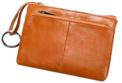 Gatuida Portafoglio Corto in Portatile Cerniera Carte e Monete Custodia Per Denaro