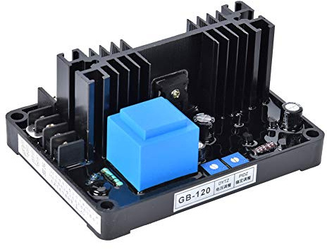 Zerodis Regolatore di Tensione Automatica AVR Generatore di Tensione Modulo di 15A 380/400VAC per Generatore di Spazzole a Carbone a 3 Fasi con velocità di Regolazione Stazionaria di Progettazione