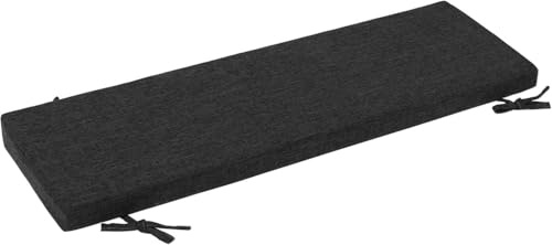 Genérico Cojín de Banco para Interior/Exterior con Cremallera 150 cm/120 cm/90 cm/60 cm x 40 cm/35 cm/30 cm Cojín Antideslizante para 2/3 plazas Ideal para terrazas Jardines sillones Columpios y