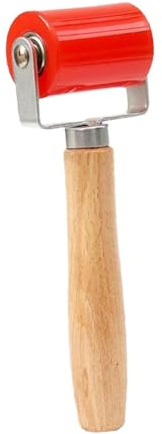 Rodillo de costura para papel pintado, herramienta de construcción con agarre cómodo, rueda de presión de mano para vinilo de ventanas, película de tintado y papel artesanal, S