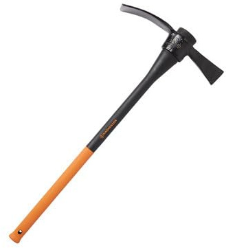 Magnusson Pioche-Hache 90 cm - tête Acier Carbone 2,2 kg, Manche Composite