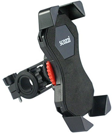 scozzi Handyhalterung Fahrrad Handy Halterung Halter 360° Smartphone universal z.B. kompatibel mit Samsung S25 S24 S23 A56 A55 A36 A26 für iPhone 17 16 15 14 13 FE Plus Ultra Lite Pro