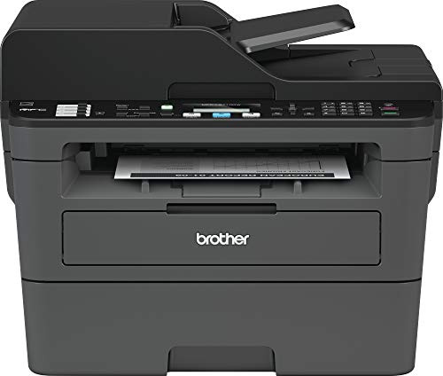 Brother mfcl2710dw - Monokrom multifunktionslaserskrivare med fax och utskrift (30 sid/min duplex, USB 2.0, Ethernet, WiFi Direct, 600 MHz-processor, 64 MB minne) Grå