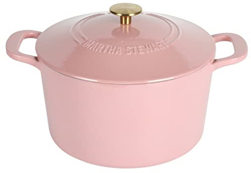 Martha Stewart Gatwick 7 Qt ECI Dutch Oven - Lavender