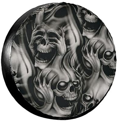Cool Evil Skull Reifen-Schutzhülle bietet dauerhaften Schutz für Ihre Reifen