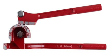 ONLISUM Cintreuse manuelle 3 en 1, 6-8-10 mm, outil de cintrage de tuyau de frein 0-180 pour cuivre, aluminium, laiton, métaux mous et tubes creux fins