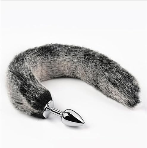 Anal Butt Plug Fuchsschwanz Plug für Frauen Erotischer Butt Plug Plug mit Schwanz Lang Sexy Cosplay Dildo Toy Plug Sex Toy für Paare Männer Anfänger