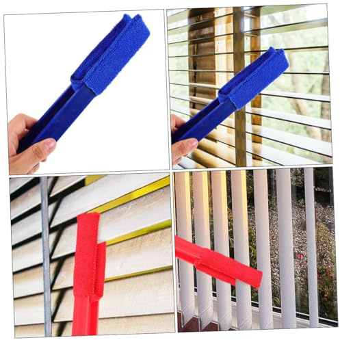 PRETYZOOM 3pcs Car Air Vent Cleaning Brush with Detachable Dual Leaf Design Plastic Fabric Material Multi Purpose Dust Cleaner for Air Conditioner Vents Window Blinds Dashboard Detailing