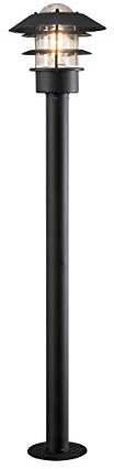 Konstsmide Modena Wegeleuchte B: 22 cm T: 22 cm H: 98 cm, 1 x 60 W, IP23 lackiertes Aluminium, matt-schwarz 7311-750