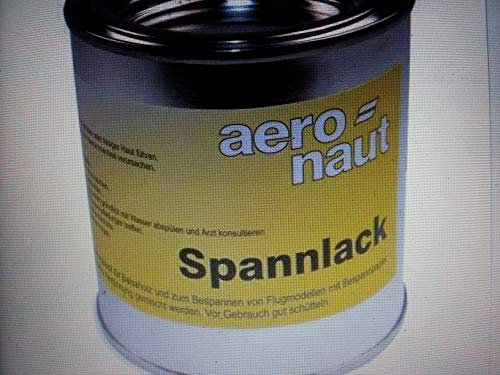 Aero-naut Modellbau 200ccm Spannlack für Bespannpapier oder Balsaholz, Flach, Kunststoff oder Aluminium, Haushaltslack