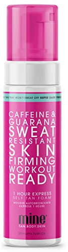 MineTan Workout Ready Selbstbräunungsschaum, 1er pack (1 x 200 ml)