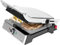 Cecotec Grill électrique Rock’nGrill Pro. Revêtement en Rockstone, Palteaux amovibles et réversibles, Ouvre 180º, Surface 34 x 23cm, Acier inoxydable