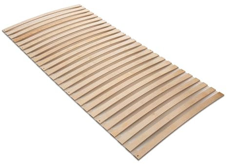 Madera Natura Federleisten Rollrost, extrem stabil, aus Birkenschichtholz auch für Wohnmobile, Größe: 140 x 200 cm