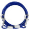 CHUANGOU 10m Correa Cable para Perros，Correa Perro Metal Amarre，para pequeñas Mascotas Medianas y Grandes（Azul）.