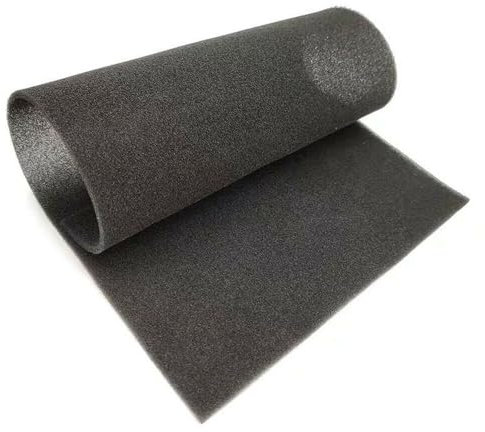 Cyclingcolors Filtro de aire espuma universal coche moto ciclomotor motocultura cortacésped aspirar, 500x500x40mm 25PPI