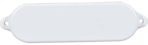 Boot & Motor Talamex Flatfender/Flacher Stegfender weiß 45 x 12 x 6 cm