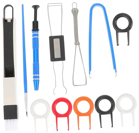 DIYEAH Extracteur De Touches pour Clavier Brosse Et Outil De Nettoyage Kit De Nettoyage Électronique Pratique