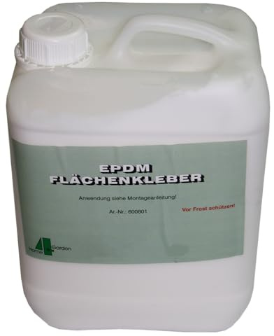 4 Home & Garden EPDM Flächenkleber 4 Liter Kanister | Vollverklebung von EPDM Dachfolie | Gartenhaus Carport Garage Balkon