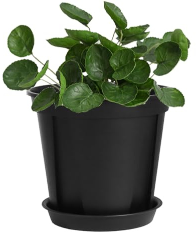 Pots de pépinière | Récipient de rempotage de 10 litres, pots à orchidées avec trous de drainage – pour jardin, jardin, cour, serre, balcon, terrasse, cactus, légumes, orchidée