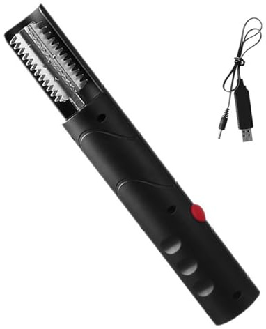 Squamatore Elettrico per Pesci, Dispositivo per la rimozione delle squame Impermeabile e Isolante con Potente Lama a Rullo in Acciaio Inossidabile, Pulizia Automatica per Uso Domestico e al Ristorante