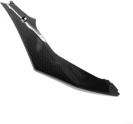 Cubierta lateral para Suzuki GSX-R 1000 2007-2008, aspecto de carbono negro, plástico ABS, diseño deportivo, pieza de repuesto para revestimiento de tanque de gas