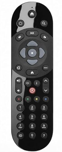 Replacement Remote Control Compatible with All Q Models – IR Remote for Q Box, Q Mini, Q Silver & Q TV Box – Easy Setup, Non-Voice, Non-Touch. (Remote 1)