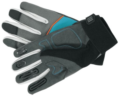 Guanti da Lavoro Gardena: Guanti per Tutti i Lavori con Attrezzi, 10/Xl, Dorso Traspirante, Comfort Ottimale Grazie Ai Cuscinetti Ammortizzanti (215-20)