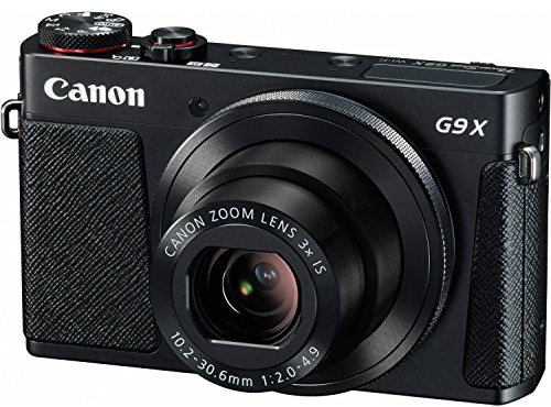 Canon PowerShot G9 X – Appareil photo numérique (auto, nublado, modes avec votre personnalisation, lumière de jour, Flash, fluorescent, fluorescent H, ombre, tungst, feux artificiels, nuit, panorama, portrait, priorité d'ouverture, auto, manuel, priorité d'obturateur, blanc et noir, neutre, film positive, sepia, SLI, Vivo, Highlights, film, image unique, présentation de diapositives, batterie)